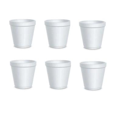 Imagem de 150 Unidades Copo Isopor 120ml Para Café Sopa Chá sorvete - Genérica