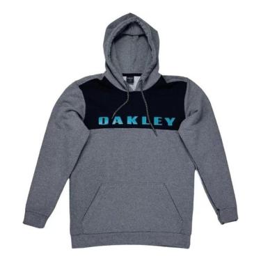 Imagem de Moletom Mod. Oakley Sport Pullover Cinza Cinza-escuro P-Masculino