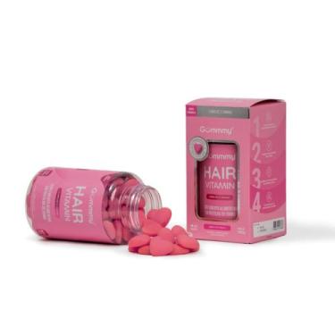Imagem de Suplemento Alimentar Gummy Hair Original 60 Gomas - Sabores - GUMMMY H