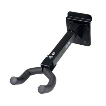 Imagem de Suporte de parede para guitarra, baixo e violao slatwall com regulagem