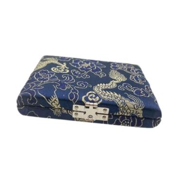Imagem de YIJU Estojo para palhetas de oboé, à prova de poeira, leve, recipiente para saxofone, caixa para palhetas de clarinete para músicos amadores e entusiastas, Azul, Seis