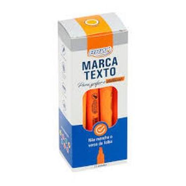 Imagem de Marca Texto BRW Fluorescente 12 Und Laranja