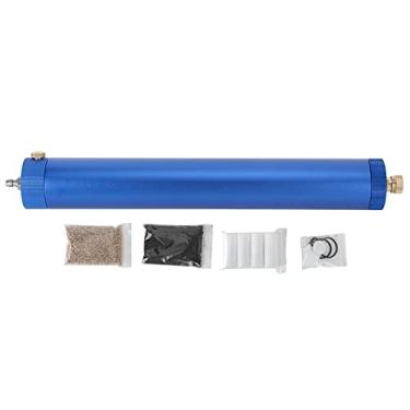 Imagem de Separador de água de óleo Brilluxa, filtro de compressor de ar para mergulho com PCP, separador de alta pressão de 30MPa, filtro de ar 4500PSI (Azul)