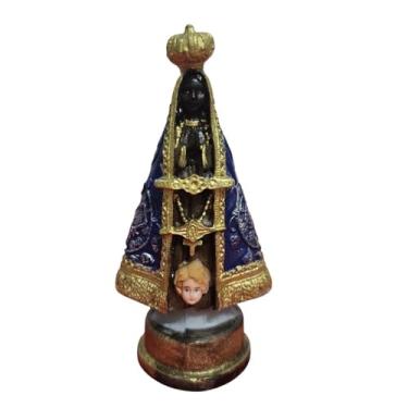 Imagem de Imagem de Nossa Senhora Aparecida de Resina - 9 cm