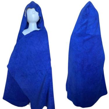 Imagem de Toalha Infantil com Capuz GIGANTE Praia Piscina ou Banho Secagem Rápid