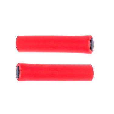 Imagem de Manopla Bicicleta Mtb Gta Nbr Silicone 135mm Vermelho