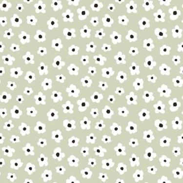 Imagem de Papel De Parede Minime Floral Verde 17137