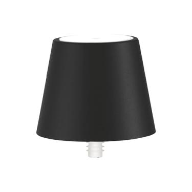 Imagem de Zafferano – Luminária Poldina Stopper (Preto) LED 2200K–3000K c/Rolha de Silicone | Recarregável, Base de Contato e IP54 | Ideal p/Garrafas Decorativas e Uso Interno ou Externo