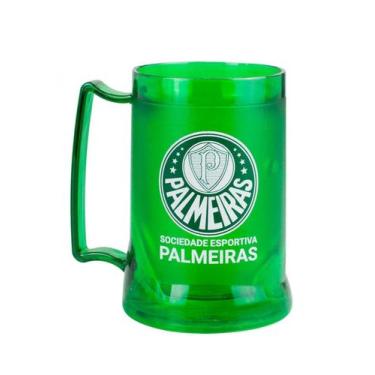 Imagem de Caneca Térmica com Gel 400ml Palmeiras - mileno