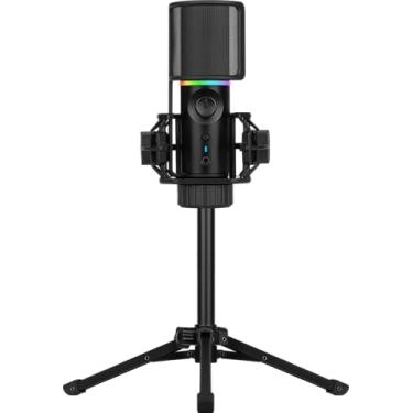 Imagem de Microfone Gamer RGB MIC TRIPOD c/Tripé Ajustável Preto STREAMPLIFY, SPMC-MZ1C127.11