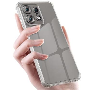 Imagem de Capa Case Protetora Anti Impacto Celular TPU Compatível Motorola Moto EDGE 50 PRO Transparente Premium