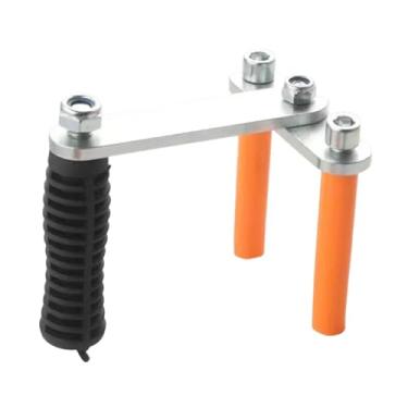 Imagem de Ｂｅｓｇａ Grampo de transporte de pedra Grampo de manuseio de granito com alça de borracha Transportadores Elevadores Ferramentas de elevação para placas de