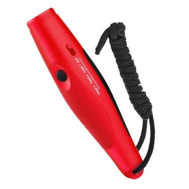 Imagem de Apito Elétrico para Professor - 3 Tons e Alto Volume Intenso,Apito de Árbitro Portátil de Mão com Cordão para Desportos Treino de Treinadores Treino de Cães Sobrevivência ao Ar Livre Caminhada e