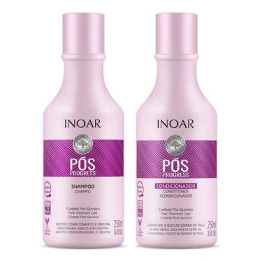 Imagem de Shampoo E Condicionador Inoar Duo Em Garrafa De 500ml De 500g Pacotes,