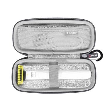 Imagem de RLSOCO capa para Philips Norelco QP1924/70 e Wahl Aqua Blade recarregável secagem úmida íon de lítio kit de acabamento de luxo (apenas estojo)