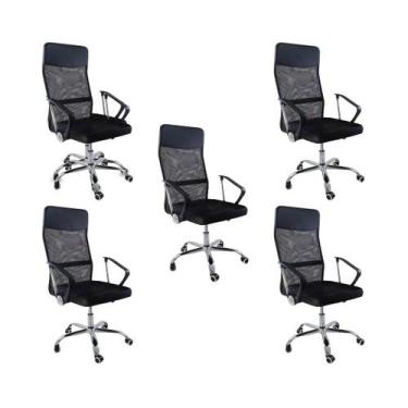 Imagem de Cadeira de Escritório Nagano Tela Mesh Giratória - Oficial Webshop, 5