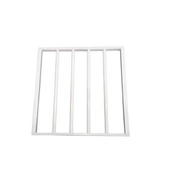 Imagem de Grade De Proteção Em Alumínio Esquadrias Brasil 50X50Branco