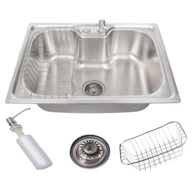 Imagem de Cuba Gourmet Cozinha Inox 50X40Cm Com Acessórios Completa