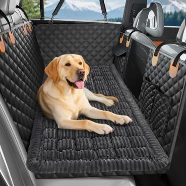 Imagem de Feestars Cama de cachorro para carro, tapete de cama antiderrapante de viagem para animais de estimação, cobertor para carro, caminhões, banco traseiro, adequado para extensores de banco traseiro e