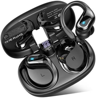 Imagem de Fones de ouvido sem fio Ltinist 75Hrs Bluetooth 5.4 com microfone ENC 