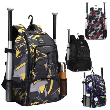 Imagem de Bolsa de bastão de beisebol Wole Sports para jovens e adultos Mix Yell