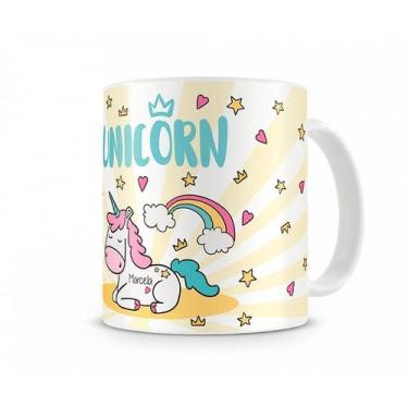 Imagem de Caneca Unicórnios Paisagem II (ATG2922) - Geek Premiere
