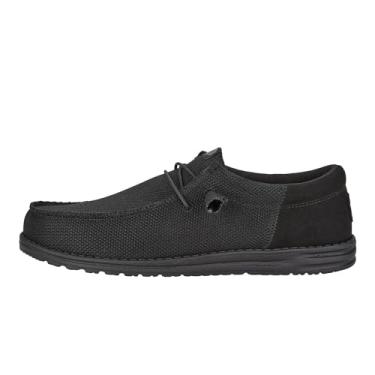 Imagem de Hey Dude Wally Funk Mono masculino | Sapatos masculinos | Mocassins masculinos sem cadarço | Confortável e leve, Sombra, 15 Wide