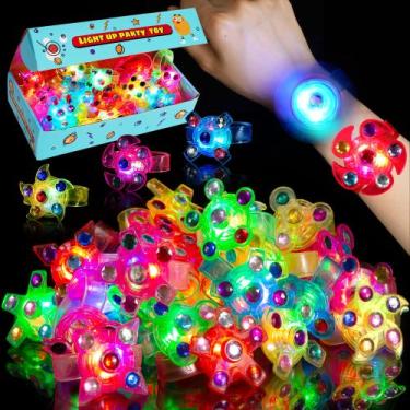 Imagem de Braceletes Party Favors Mikulala LED Light Up Fidget Spinner
