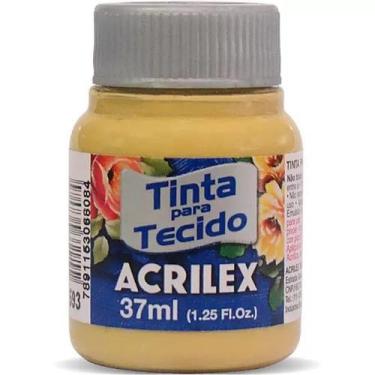 Imagem de Tinta de tecido Acrilex mostarda 593 37ml