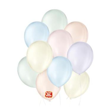 Imagem de Balão Colorido Decoração Candy Colors Pastel Festa Evento - sao roque,