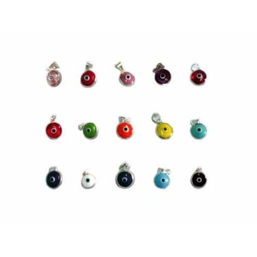 Imagem de Pingente De Prata Olho Grego Varias Cores: a Tendência Que Atrai Sorte