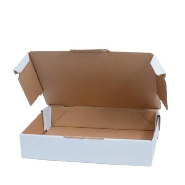 Imagem de Embalagem de Papelão Lisa para Esfiha Nº 50 50x50x4 cm – C/ 50 Unidades