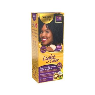 Imagem de Tonalizante Light Color 1.0 Preto Azulado