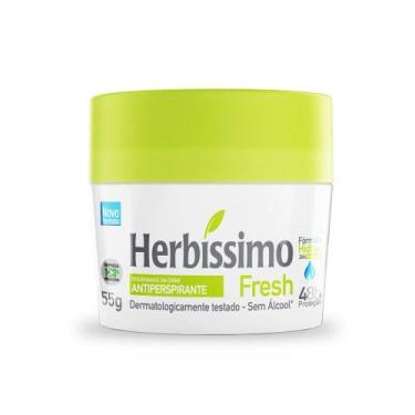 Imagem de Desodorante Creme Herbissimo Fresh 55g - Herbíssimo