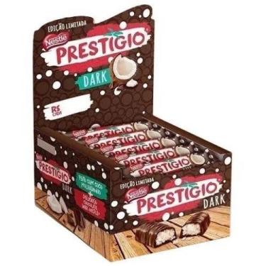 Imagem de Chocolate Prestígio Dark Nestlé 33g Caixa 30 unidades