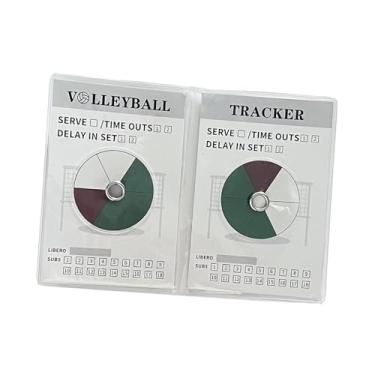 Imagem de Generic Pista de Vôlei Esportiva Rotativa Pista Portátil Presentes Time Out Acessórios Resistente Equipamentos para Estratégia Técnicas Treinadores, 2 Conjuntos