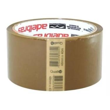 Imagem de Fita adesiva adelbras qualitape kraft 48mmx40m torre