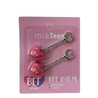 Imagem de Kit BFF Balm Hidratante Labial Incolor Duplas Mia Teen 1g - Mia Make, 