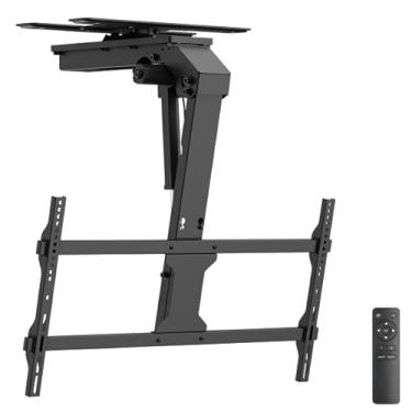 Imagem de SUPORTE MOTORIZADO DE TETO PARA TV DE 43' A 86" ATÉ 45KG - PLMSTM02B