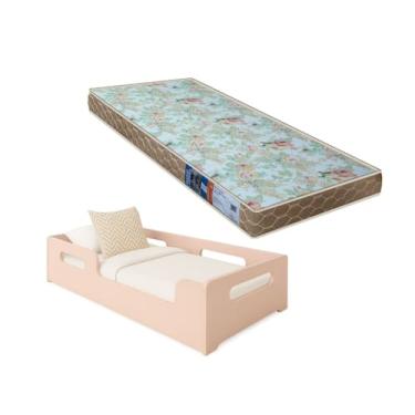 Imagem de Cama Montessoriana Solteiro Infantil Princesa - P/ Crianças C/ Colchão