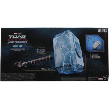 Imagem de Martelo Eletrônico Marvel Legends Thor Mjolnir F3560 Hasbro