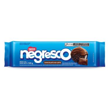 Imagem de Biscoito Negresco Nestlé Recheio de Baunilha e Cobertura de Chocolate 120g