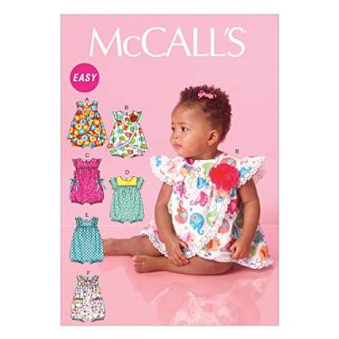 Imagem de Macacão infantil McCall's M7107-YA5 em um envelope tamanho YA5