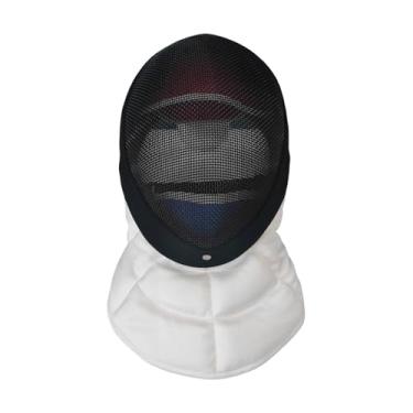 Imagem de Deevoka Máscara de esgrima, capacete de esgrima, máscara leve, profissional, equipamento de proteção, cobertura facial para treinamento de competição prática, S
