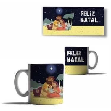 Imagem de Caneca Porcelana Natal Jesus Cristo Motivo Natal Menino 2 - Enjoy Shop