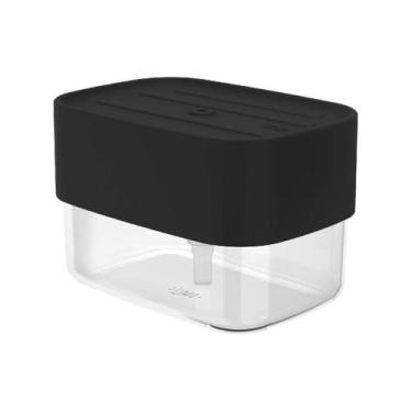 Imagem de Dispenser detergente porta esponja trium preto - ou