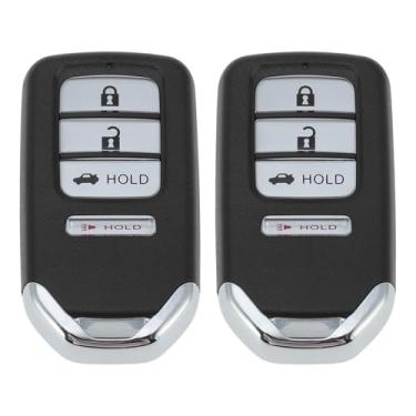 Imagem de X AUTOHAUX CWTWB1G0090 434 MHz Controle remoto de entrada sem chave de substituição Smart Key Fob para Honda Accord LX Sport 20SPT 2018-2022 72147-TVA-A11 4A Chip 4 botões 2 peças