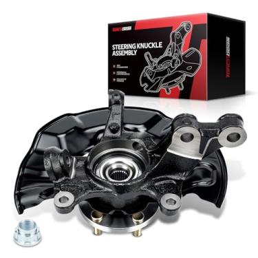 Imagem de Torchbeam Conjunto de junta de direção dianteira e cubo de rolamento de roda substitui Corolla 2014-2018, lado do motorista 698477