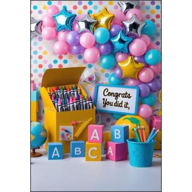 Imagem de Fundo Fotográfico Formatura Cenário Tecido 1,70 x 2,50m - Fadrix, FFOR