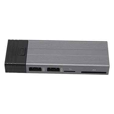 Imagem de SUNGOOYUE Gabinete SSD USB C Com Dissipador de Calor de Alumínio, Transferência de Alta Velocidade de 10 Gbps, Compatível Com M.2 NVME, para , PC, Tablet, Suporte 2 TB, 2242/2260/2280 (Prata)